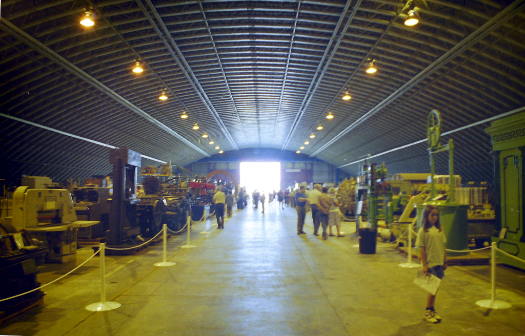 Hangar interior